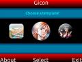 Gicon v 1.01_png transperant icon creator for s60v3 mobile app for free download