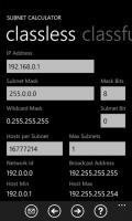 Subnet Calculator mobile app for free download