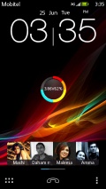 circle battery widget mobile app for free download