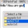 BBNotePad mobile app for free download