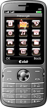 Club Mobiles Cluba80 - Mobile Price, Rate and Specification